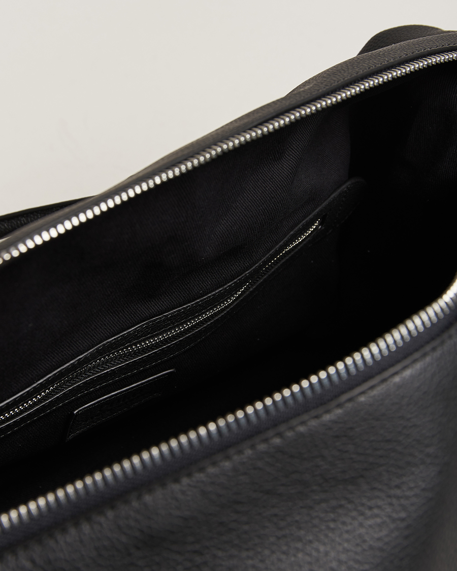 Herren | Taschen | Polo Ralph Lauren | Pebbled Leather Dufflebag Black