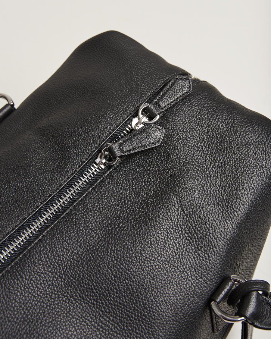 Herren | Taschen | Polo Ralph Lauren | Pebbled Leather Dufflebag Black