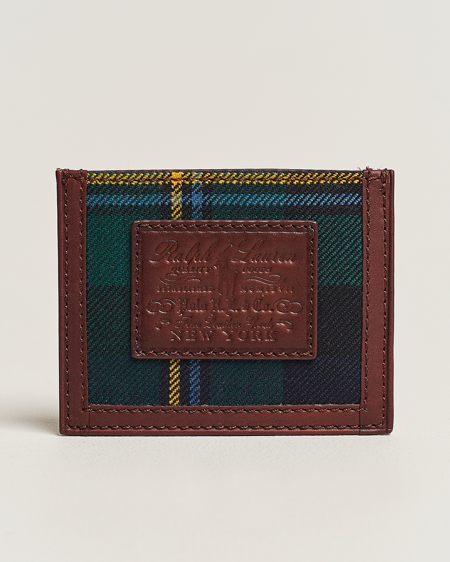 Herren |  | Polo Ralph Lauren | Leather Card Case Tartan