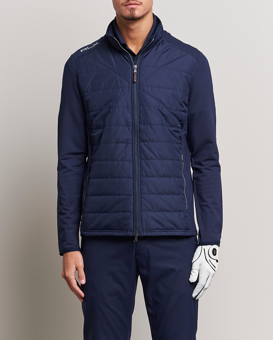 Herren |  | RLX Ralph Lauren | Performance Wool Full Zip French Navy