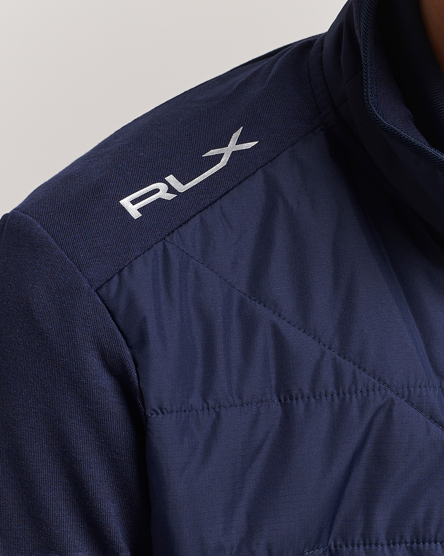 Herren | Pullover | RLX Ralph Lauren | Performance Wool Full Zip French Navy