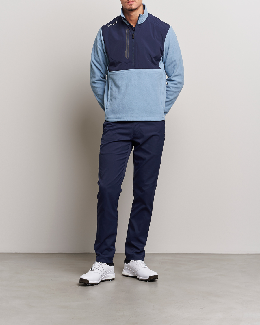 Herren | Pullover | RLX Ralph Lauren | Tour Fleece Sweatshirt Vessel Blue