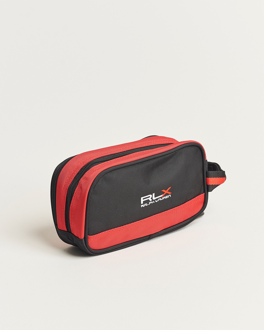 Herren |  | RLX Ralph Lauren | Large Washbag Black/Red