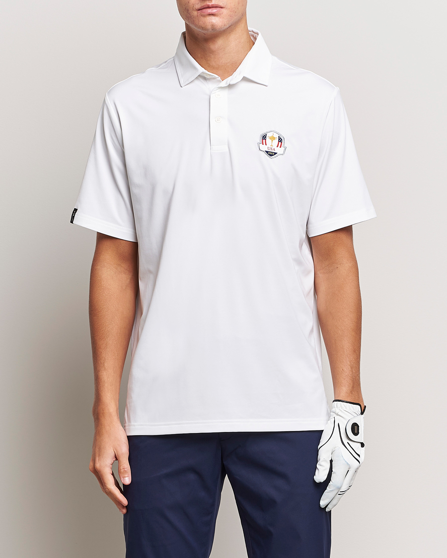 Herren | Poloshirts | RLX Ralph Lauren | Ryder Cup Airflow Polo Pure White