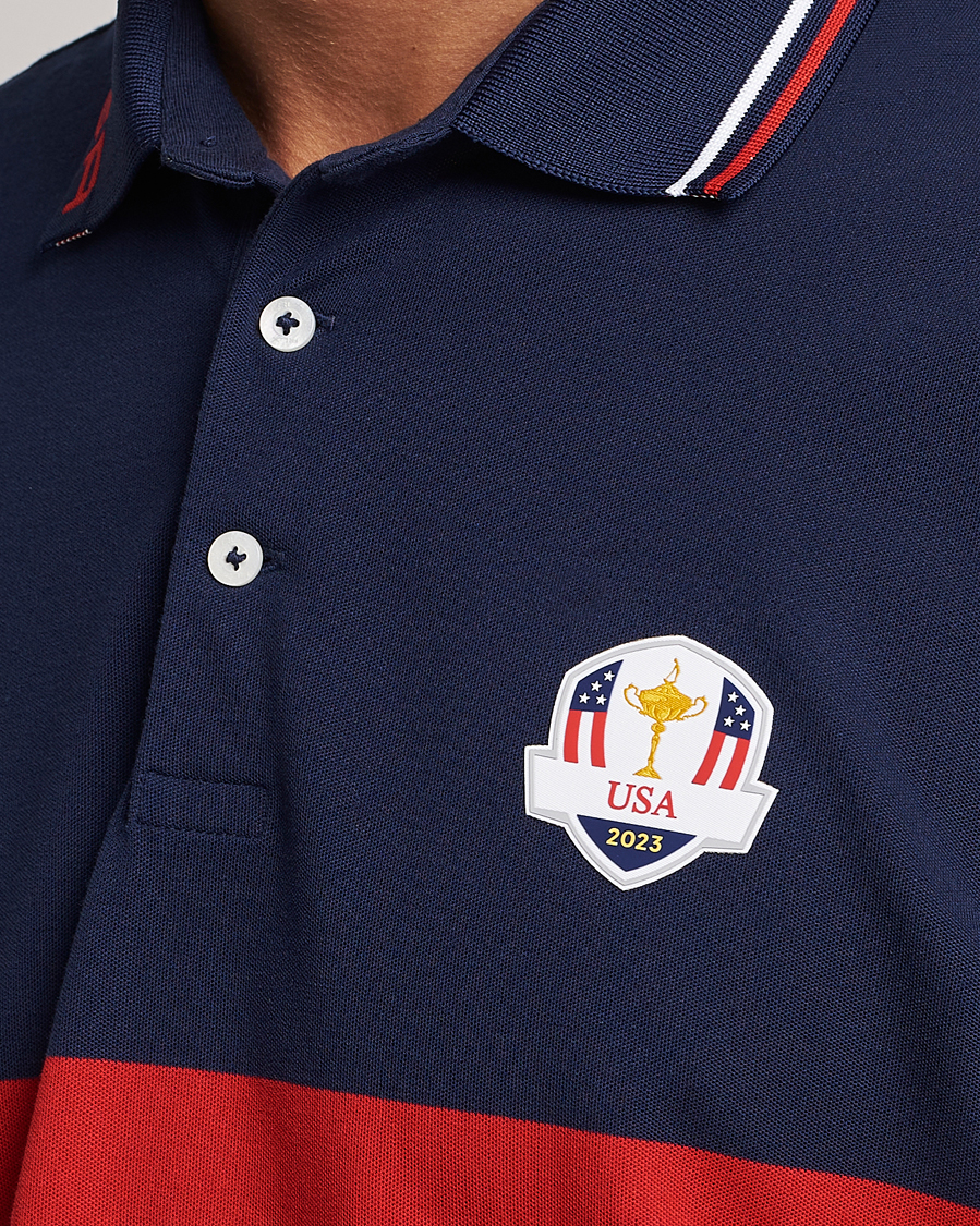 Herren | Poloshirts | RLX Ralph Lauren | Ryder Cup Pique Pure White/Multi