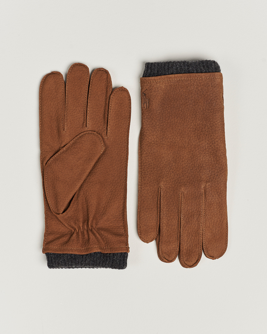 Herren | Polo Ralph Lauren Leather Gloves Tan | Polo Ralph Lauren | Leather Gloves Tan