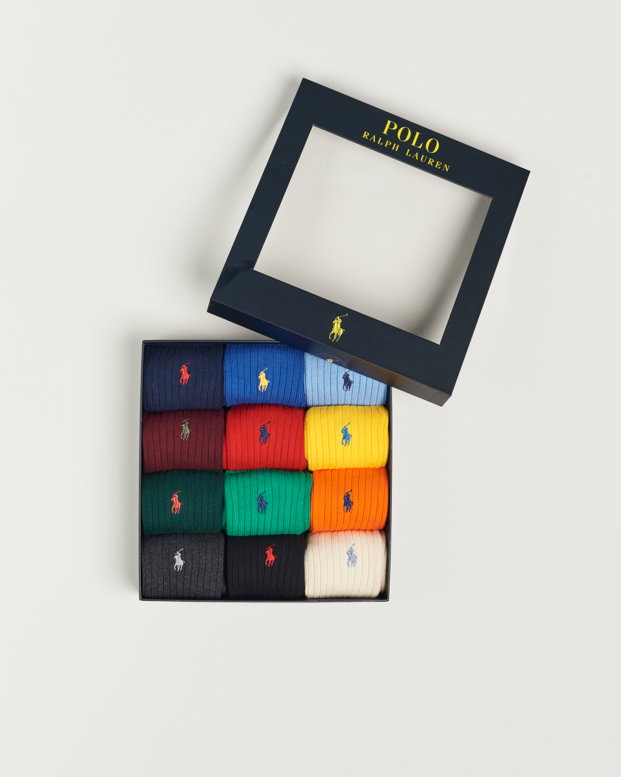 Herren | Unterwäsche | Polo Ralph Lauren | 12-Pack Cotton Crew Socks Multi