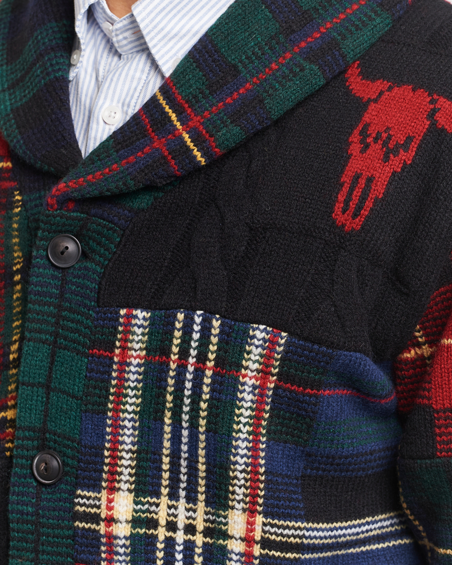 Herren | Pullover | Polo Ralph Lauren | Wool Patchwork Cardigan Multi