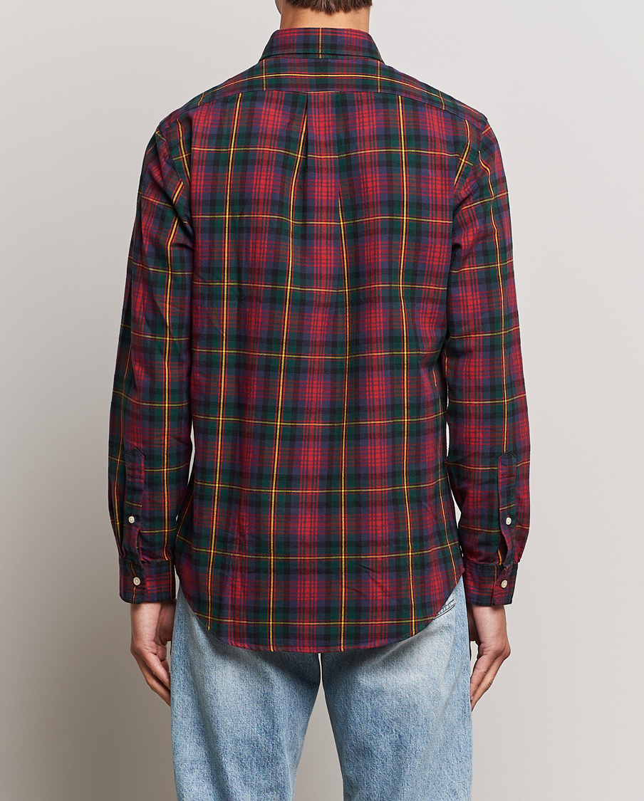 Herren | Hemden | Polo Ralph Lauren | Custom Fit Checked Shirt Red/Green