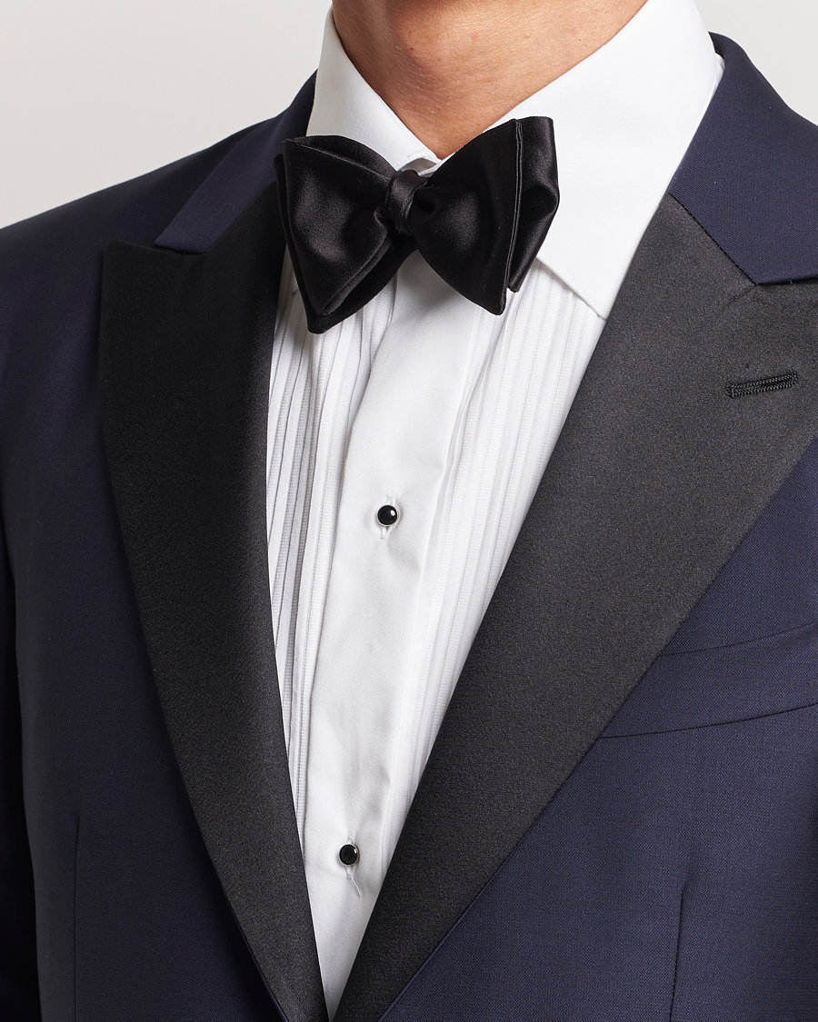 Herren | Polo Ralph Lauren Silk Self Tie Bow Tie Black | Polo Ralph Lauren | Silk Self Tie Bow Tie Black