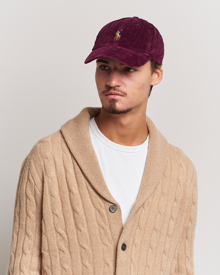 Herren |  | Polo Ralph Lauren | Corduroy Cap Ruby