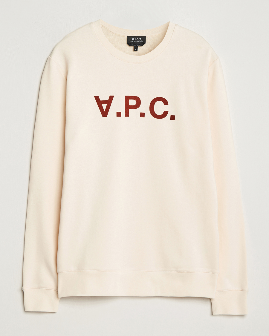 Herren | A.P.C. | A.P.C. | VPC Swatshirt Off White