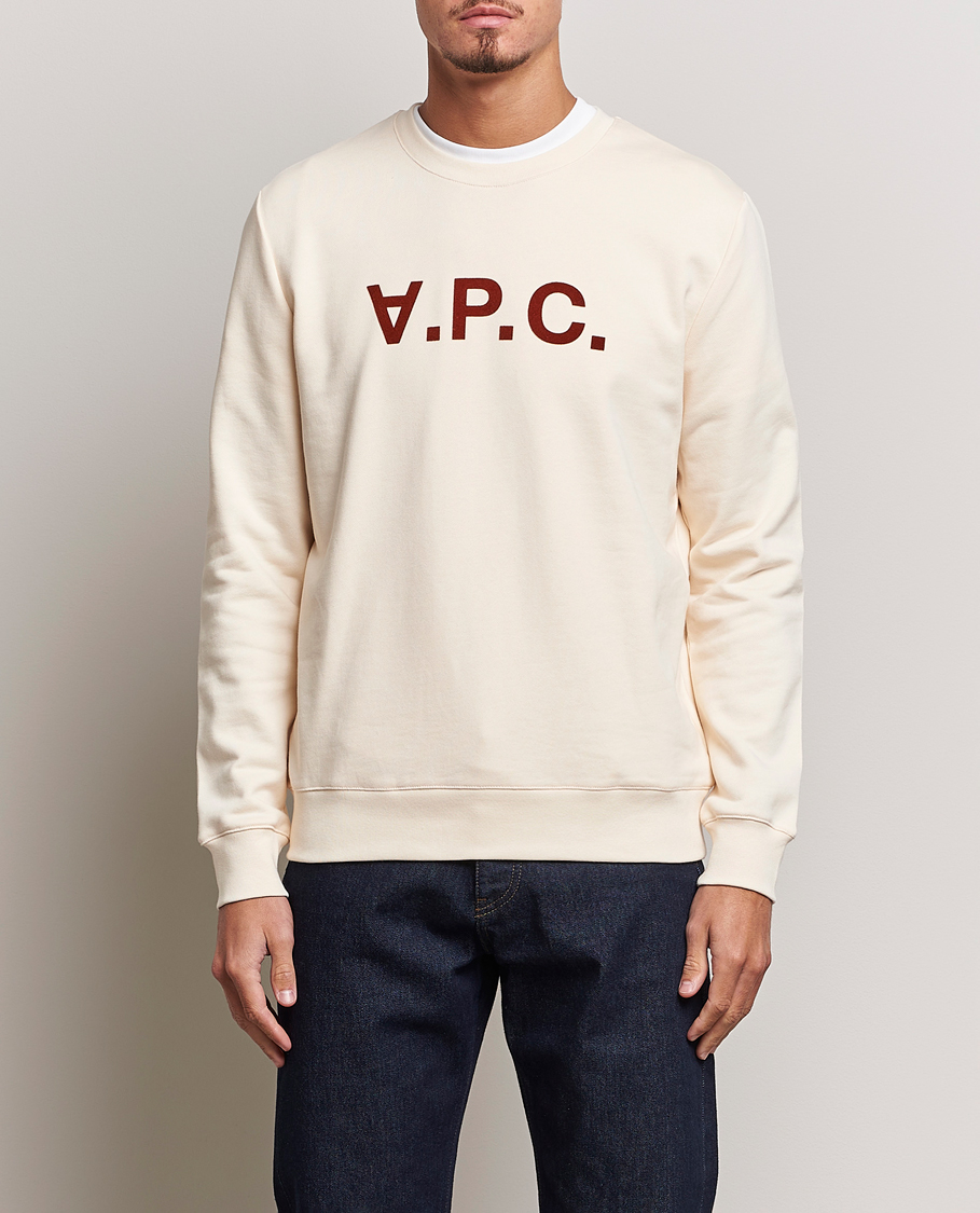 Herren | A.P.C. | A.P.C. | VPC Swatshirt Off White