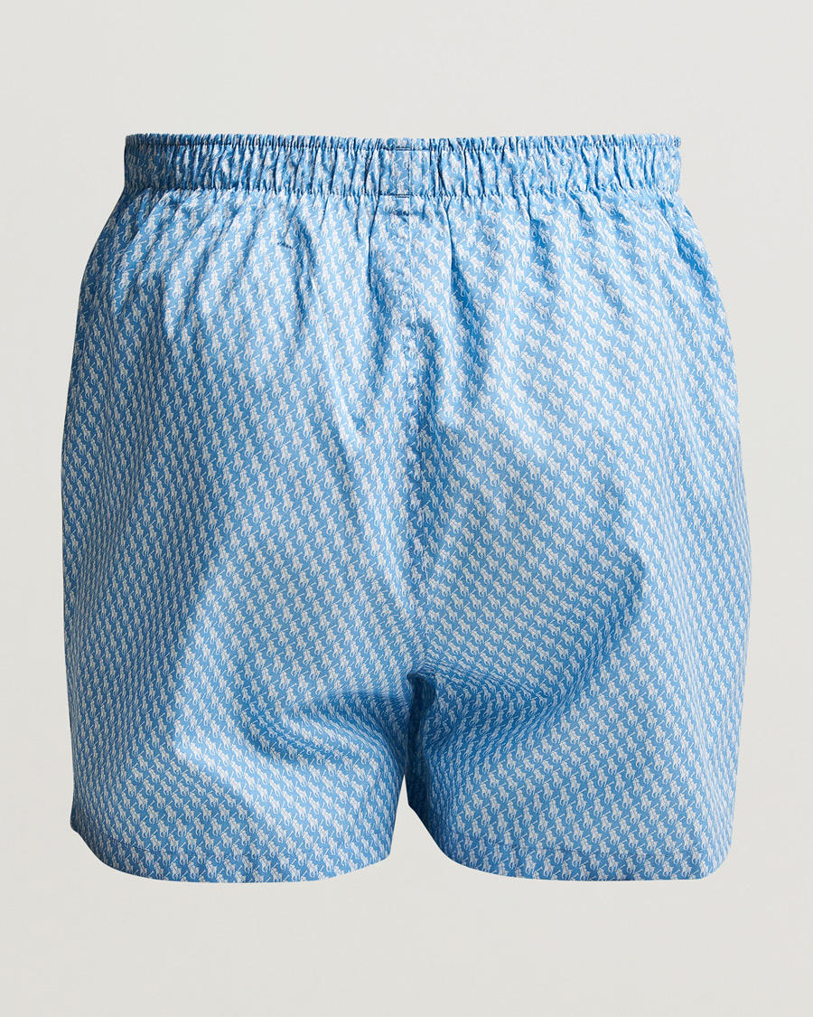 Herren | Unterwäsche | Polo Ralph Lauren | 3-Pack Woven Boxer Blue