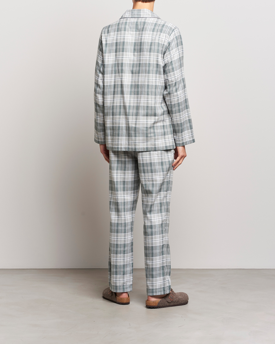 Herren | Pyjamas | Polo Ralph Lauren | Flannel Checked Pyjama Set Grey