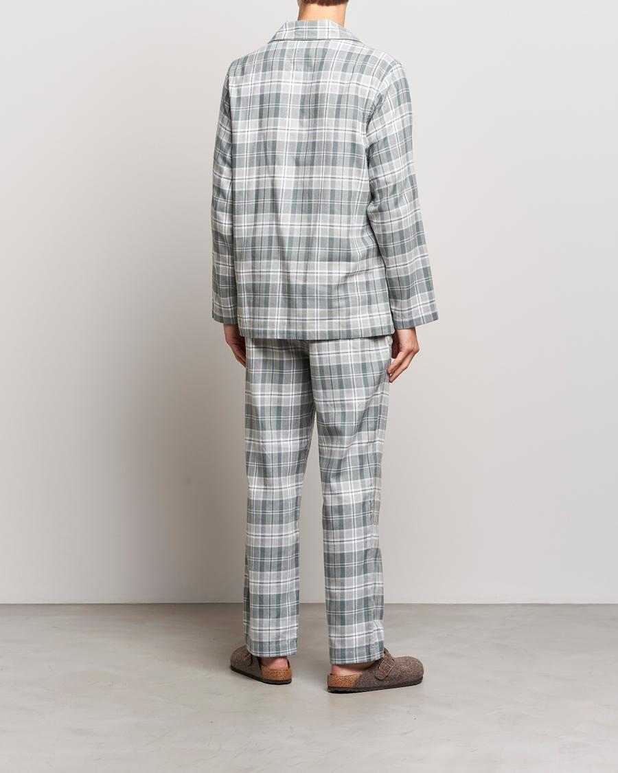 Herren |  | Polo Ralph Lauren | Flannel Checked Pyjama Set Grey
