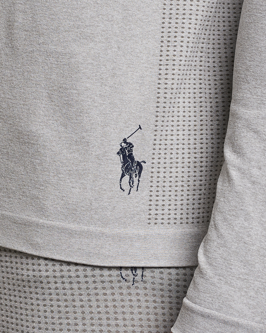 Herren | T-Shirts | Polo Ralph Lauren | Performance Seamless Long Sleeve Tee Light Sport Heather