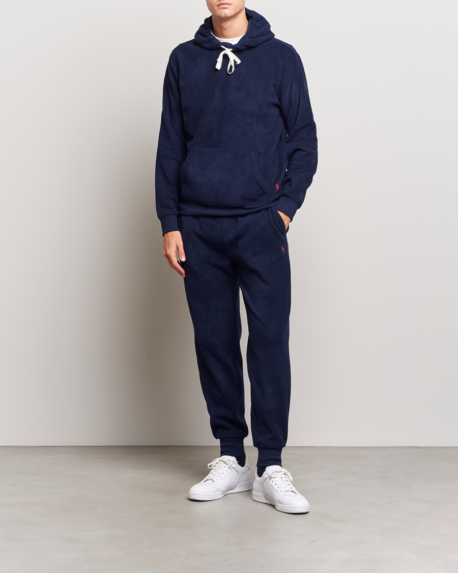 Herren | Pullover | Polo Ralph Lauren | Recycled Fleece Lightweight Hoodie Cruise Navy