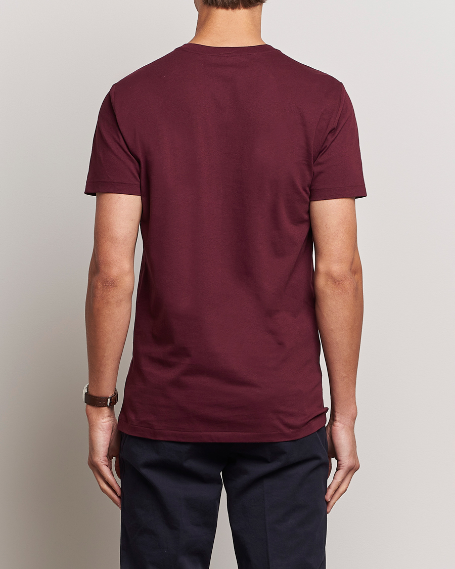 Herren | T-Shirts | Polo Ralph Lauren | 3-Pack Crew Neck T-Shirt Wine/Green/Purple