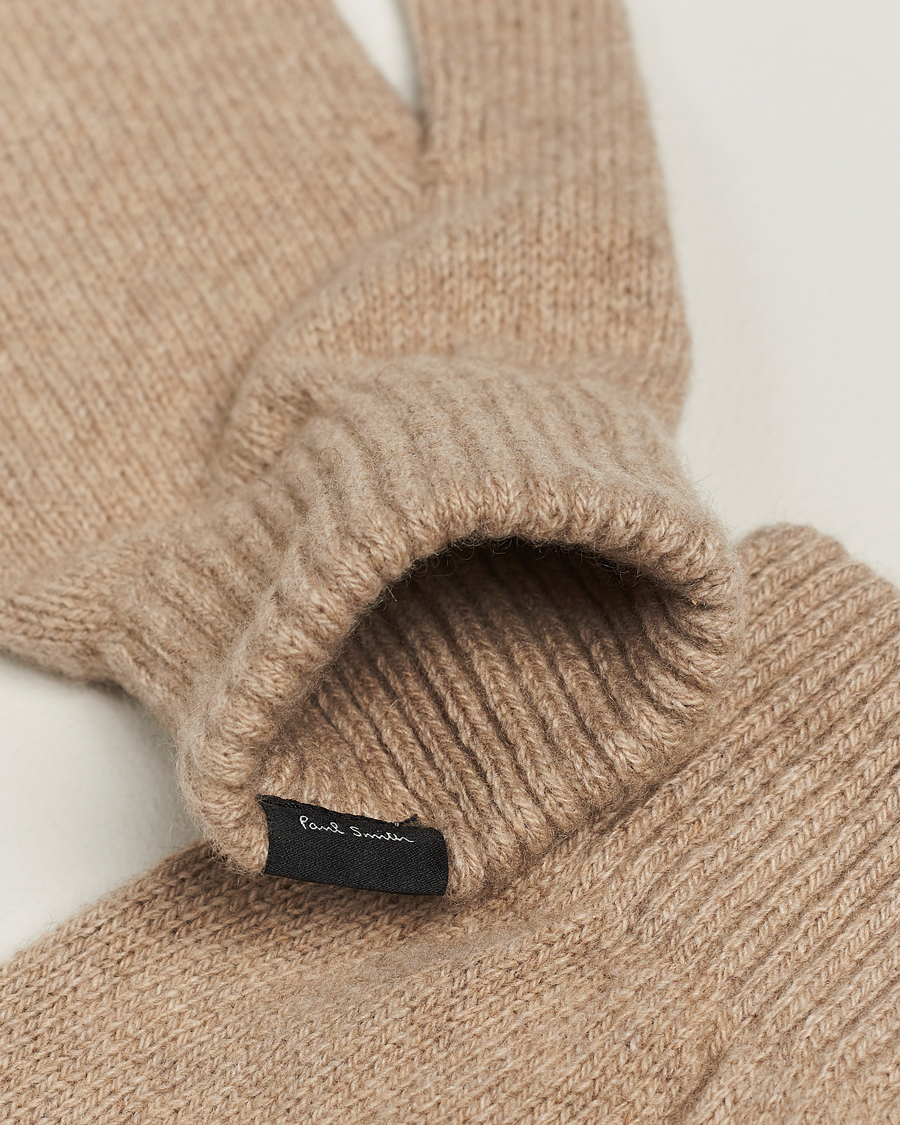 Herren | Paul Smith Cashmere Glove Beige | Paul Smith | Cashmere Glove Beige