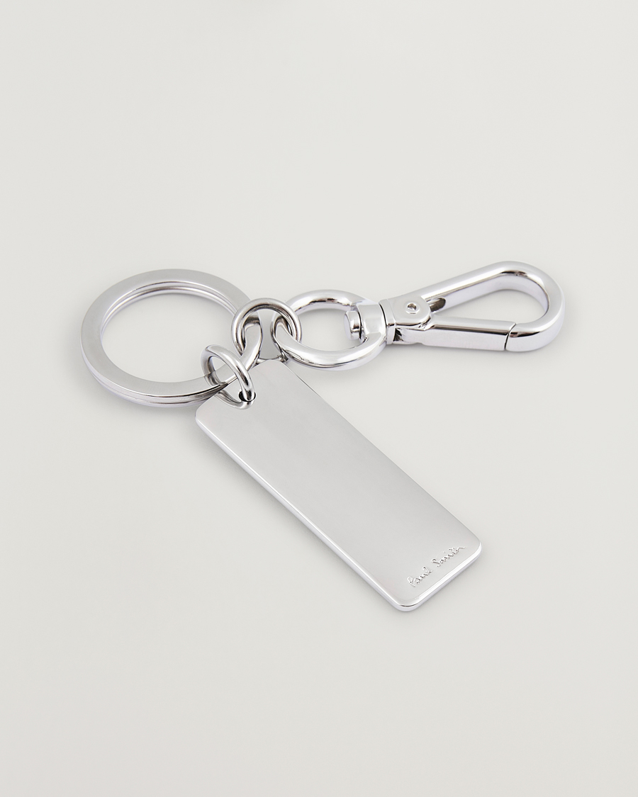 Herren | Schlüsselringe | Paul Smith | Signature Stripe Keyring Silver