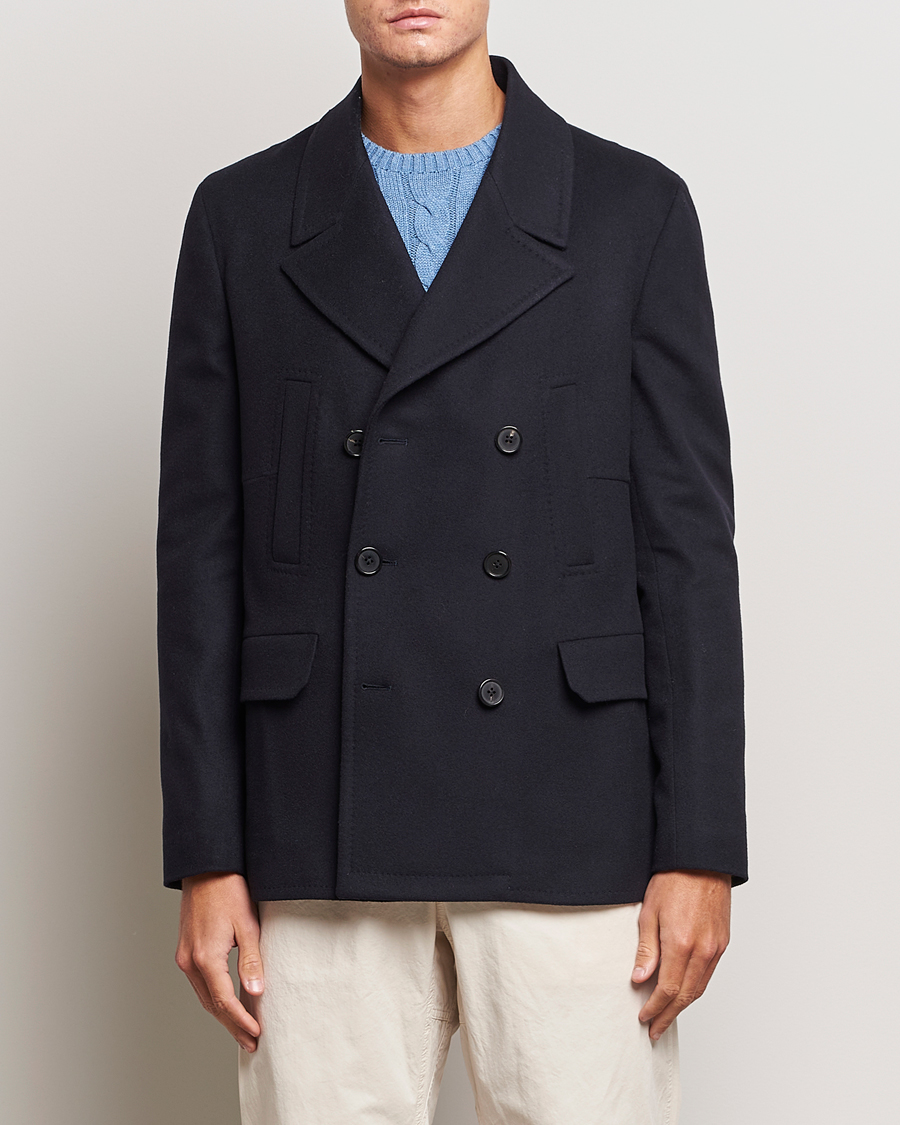 Herren |  | Paul Smith | Wool/Cashmere Peacoat Navy