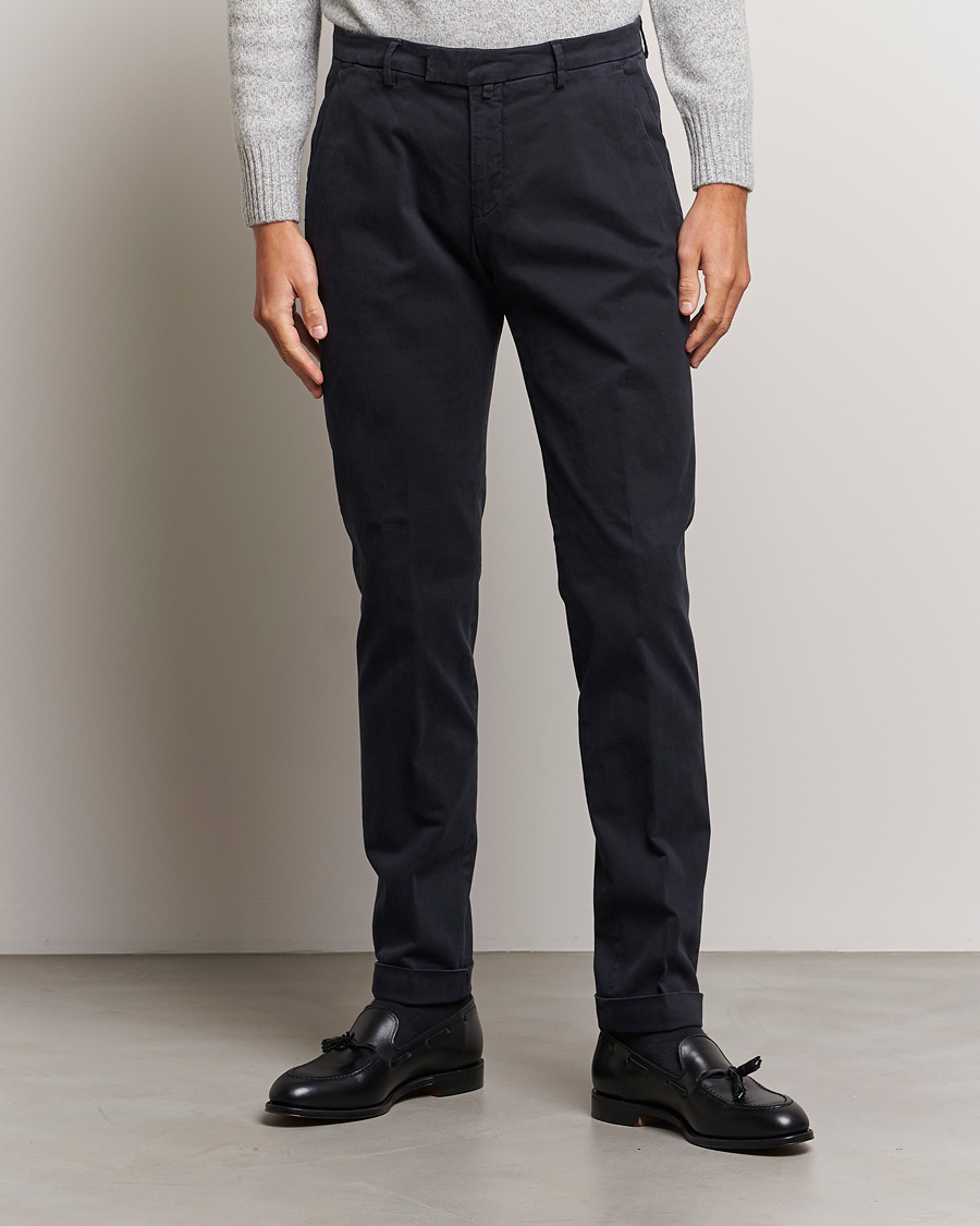 Herren |  | Briglia 1949 | Slim Fit Cotton Stretch Chino Navy