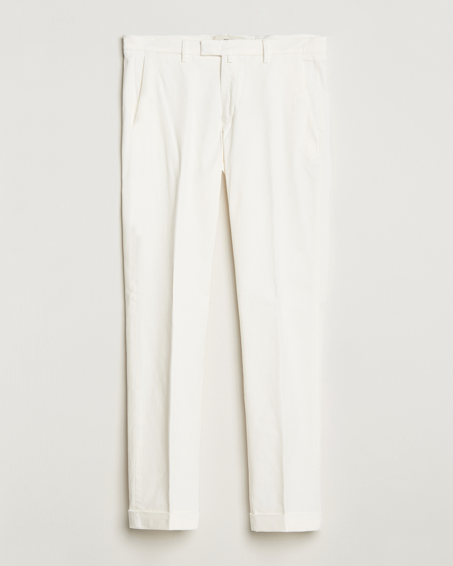 Herren |  | Briglia 1949 | Slim Fit Cotton Stretch Chino Off White