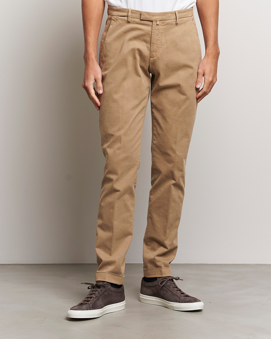 Herren |  | Briglia 1949 | Slim Fit Cotton Stretch Chino Beige