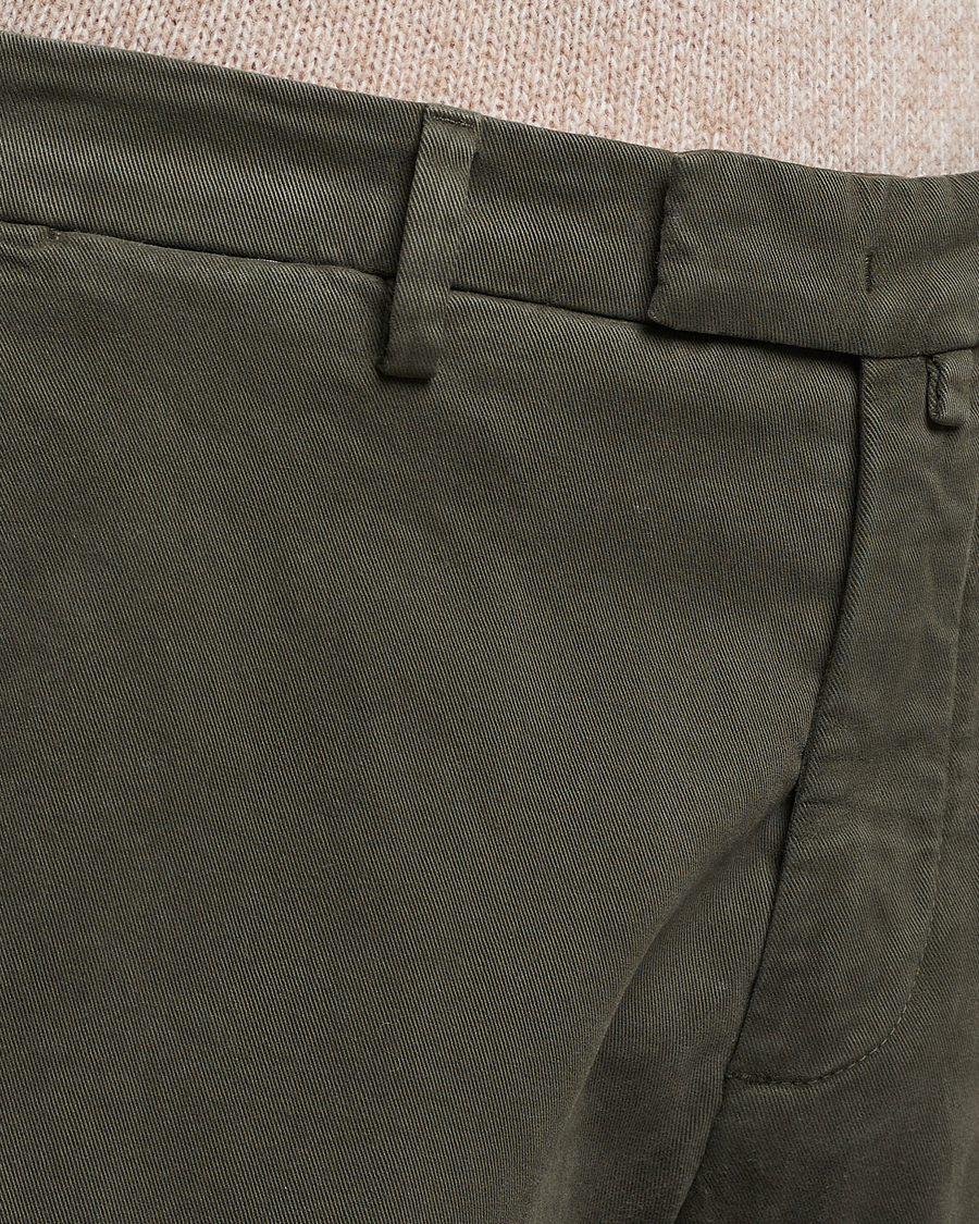 Herren | Hosen | Briglia 1949 | Slim Fit Cotton Stretch Chino Military