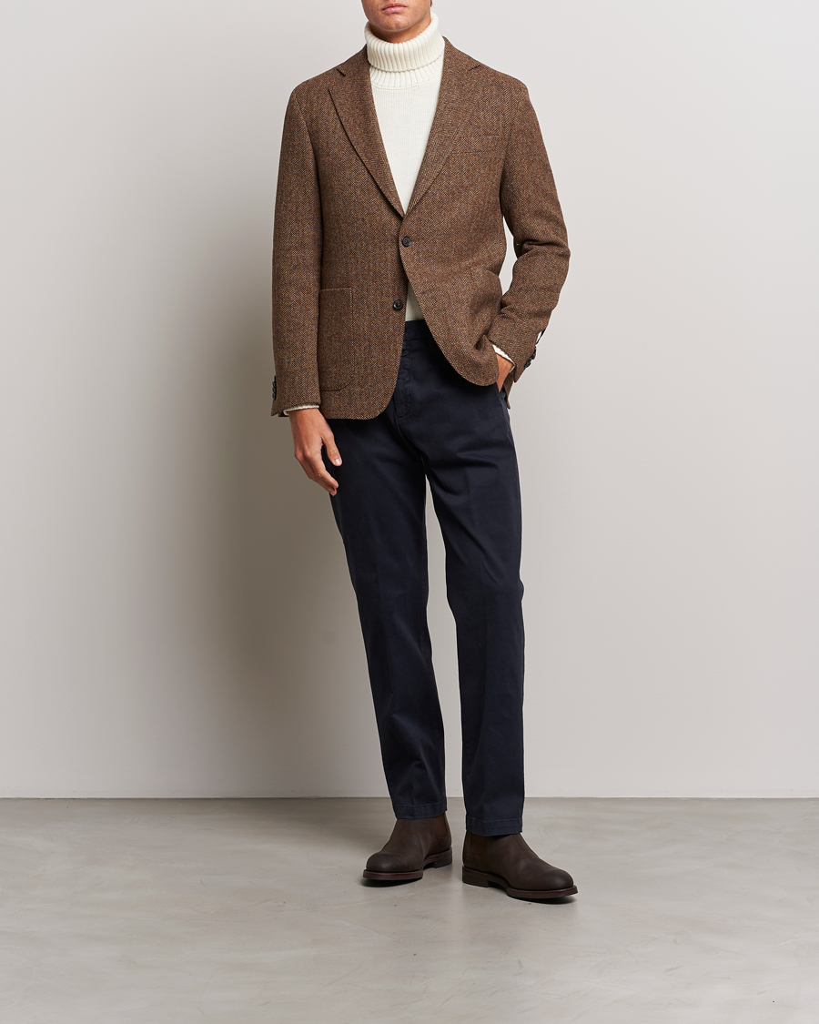 Herren | Hosen | Briglia 1949 | Soho Tailored Easy Fit Chino Navy