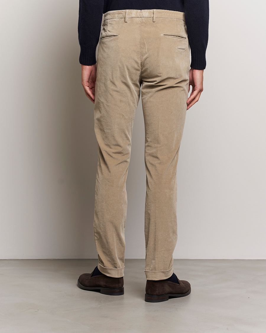 Herren | Hosen | Briglia 1949 | Slim Fit Corduroy Trousers Beige