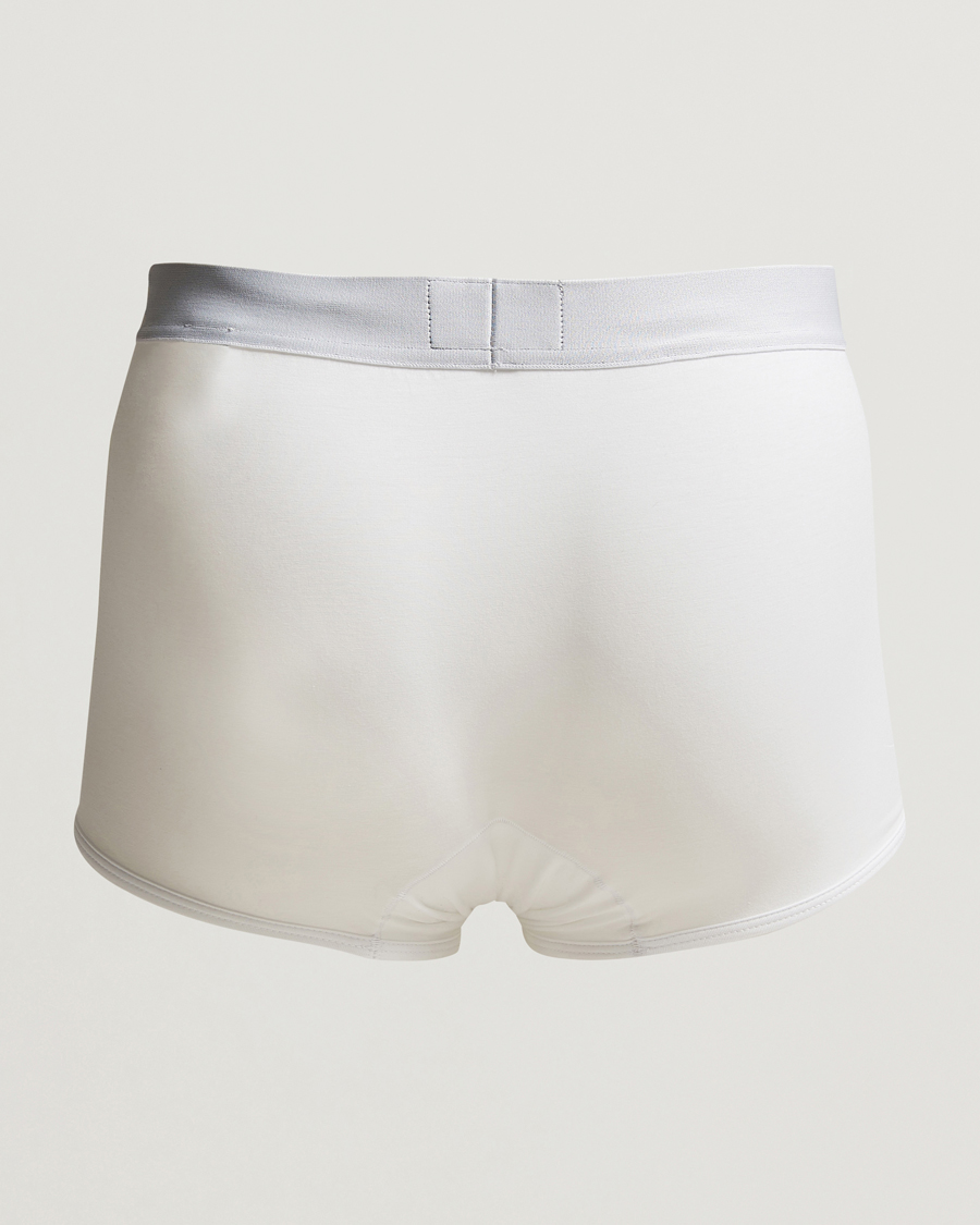 Herren |  | Zegna | Stretch Cotton Trunks White