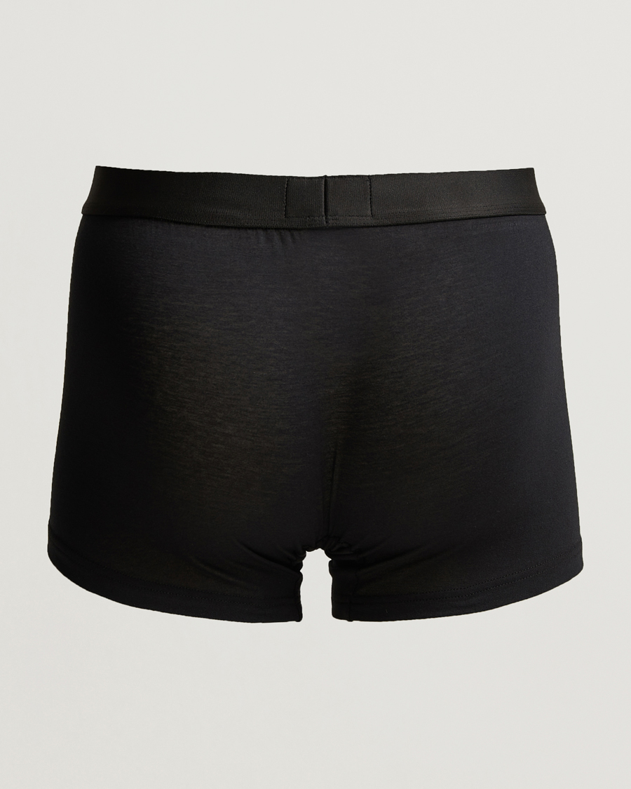 Herr |  | Zegna | 2-Pack Stretch Cotton Boxers Black