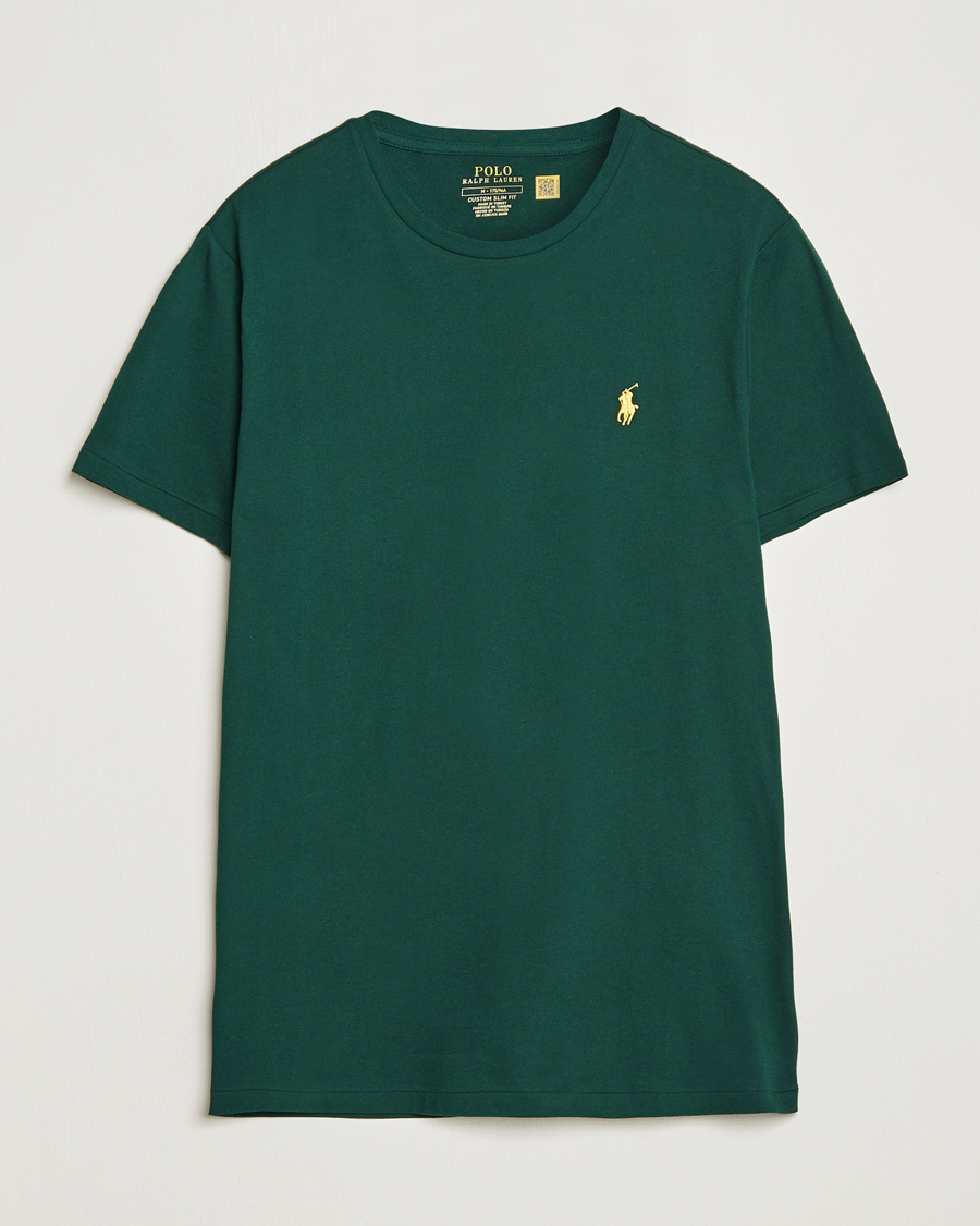 Herren | Kurzarm T-Shirt | Polo Ralph Lauren | Crew Neck T-Shirt Hunt Club Green