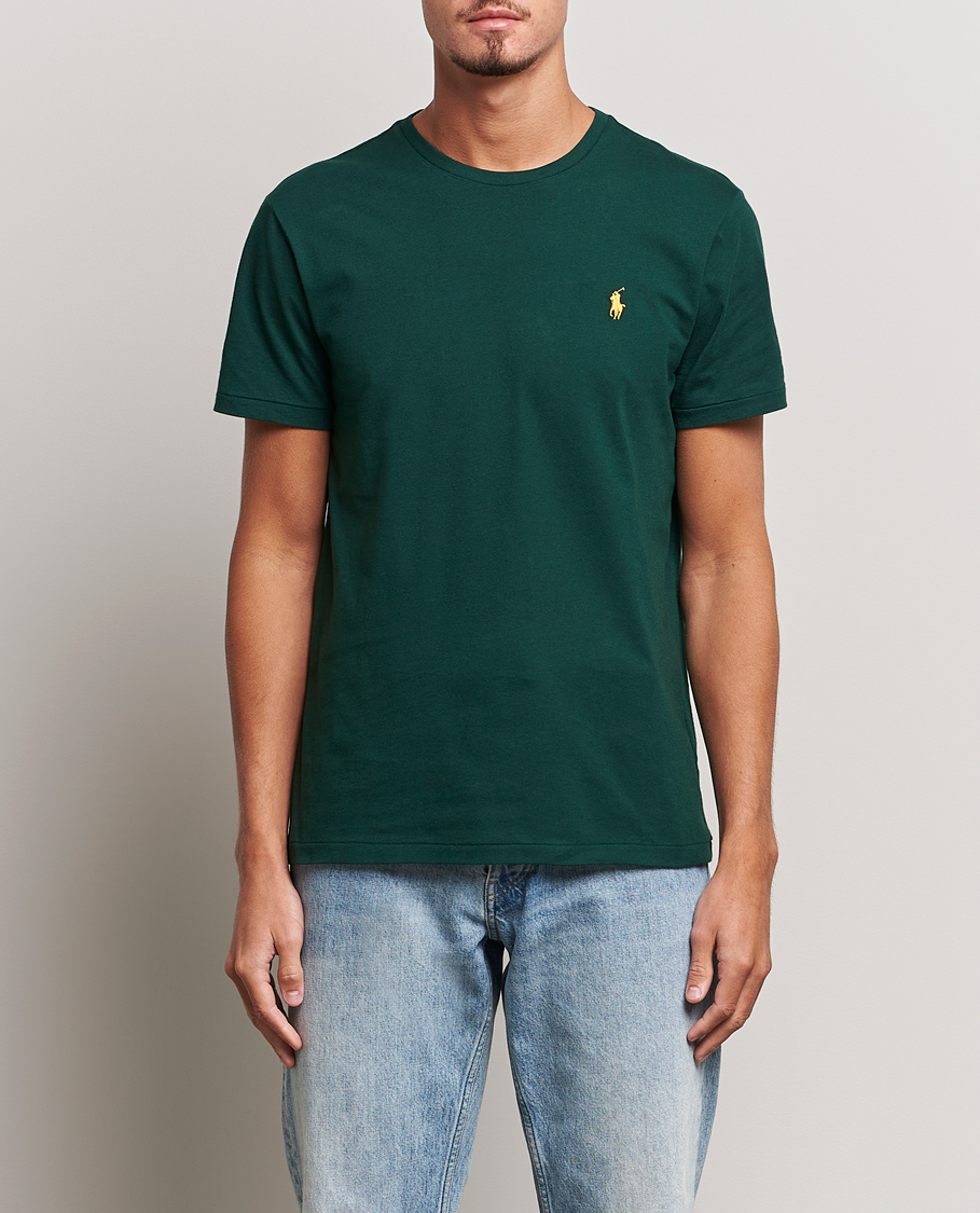 Herren | T-Shirts | Polo Ralph Lauren | Crew Neck T-Shirt Hunt Club Green