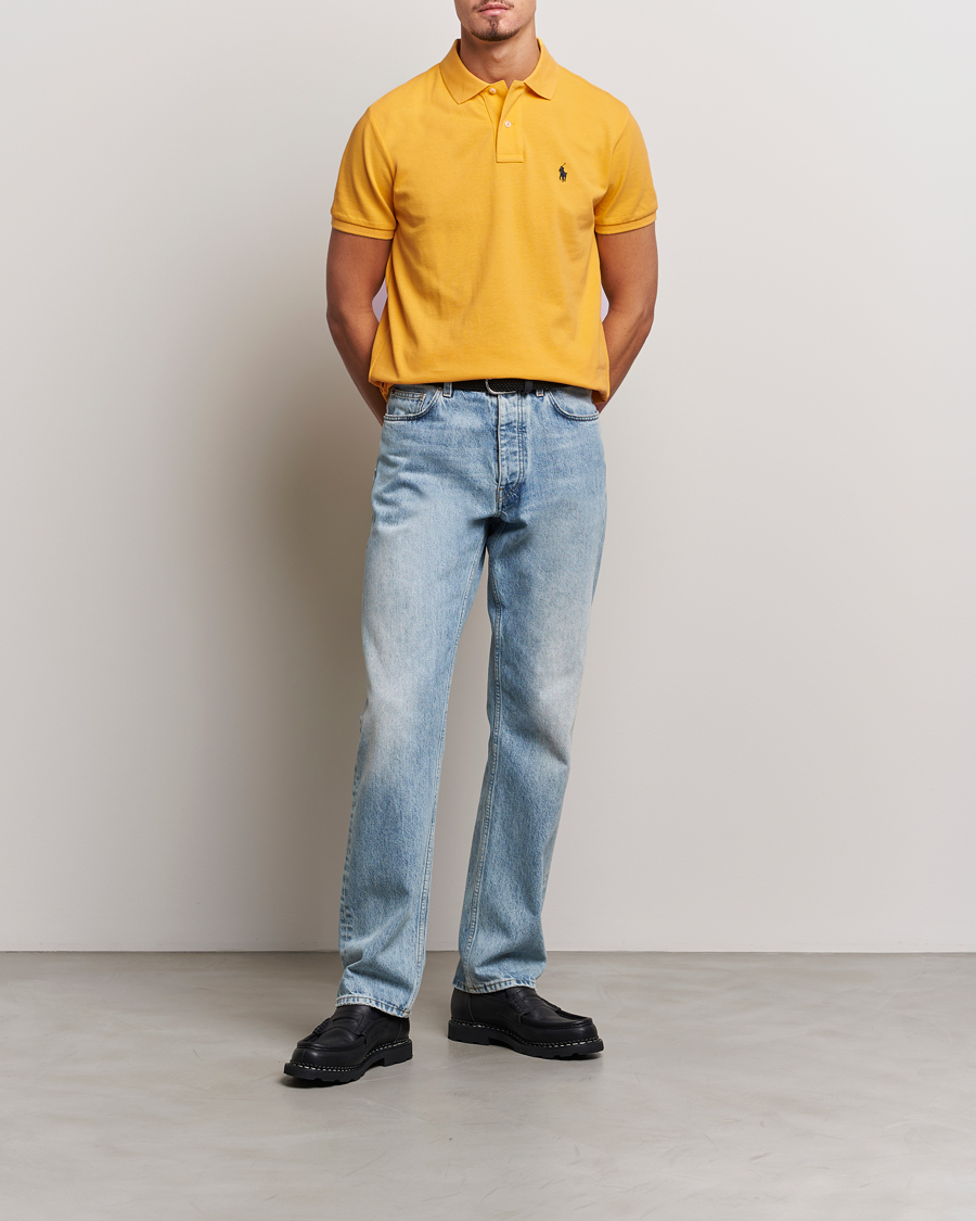 Herren | Poloshirts | Polo Ralph Lauren | Custom Slim Fit Polo Gold Bugle