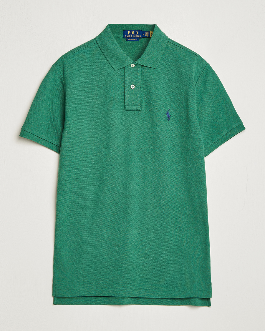 Herren |  | Polo Ralph Lauren | Custom Slim Fit Polo Green Heather