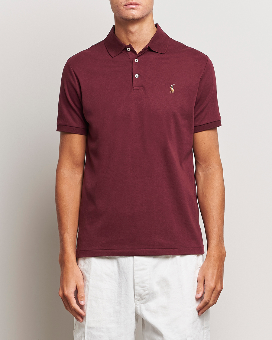 Herren |  | Polo Ralph Lauren | Luxury Pima Cotton Polo Harvard Wine