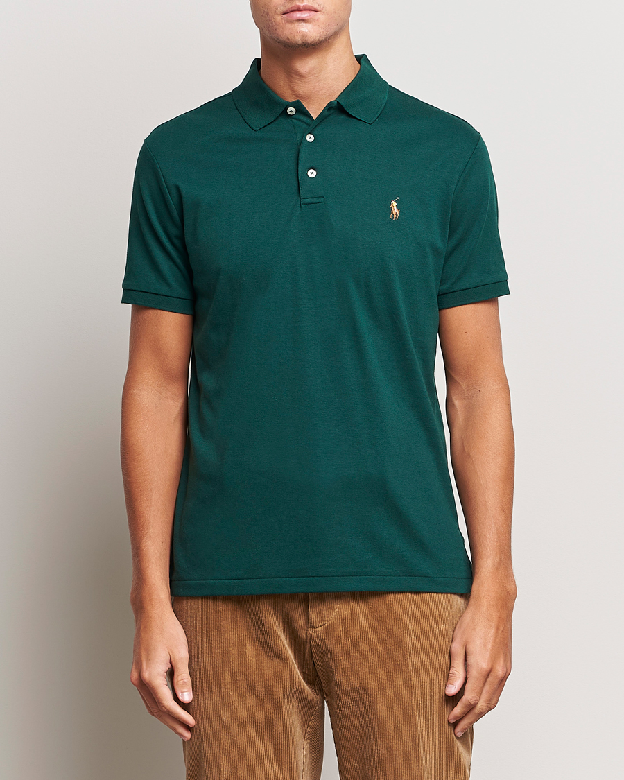 Herren |  | Polo Ralph Lauren | Luxury Pima Cotton Polo Hunt Club Green