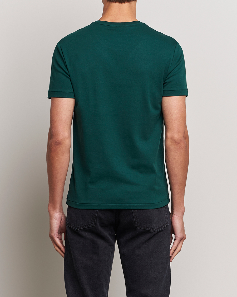 Herren | T-Shirts | Polo Ralph Lauren | Luxury Pima Cotton Crew Neck T-Shirt Hunt Club Green