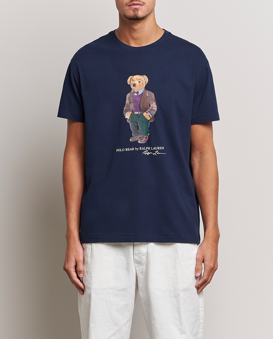 Herren |  | Polo Ralph Lauren | Printed Heritage Bear T-Shirt Cruise Navy