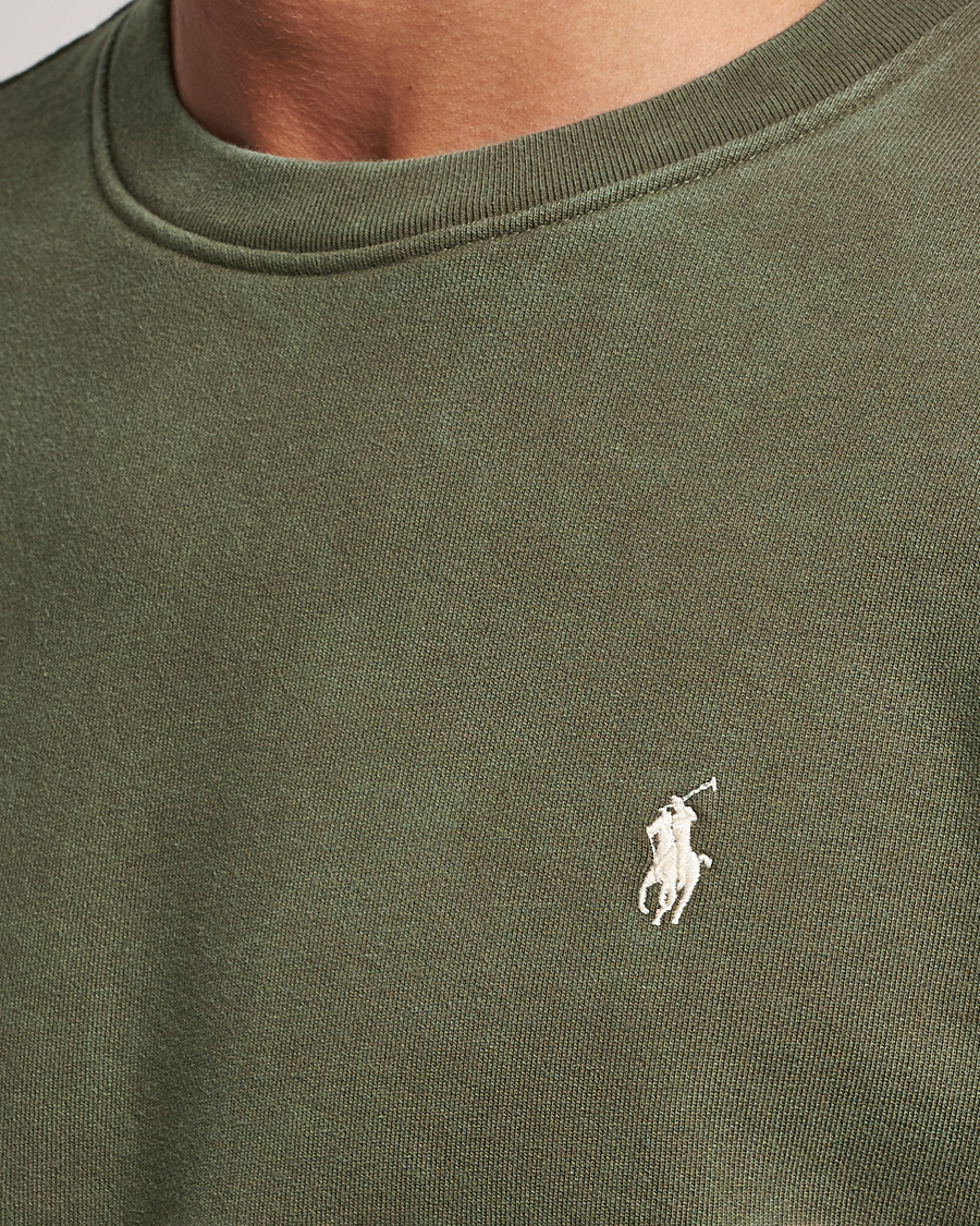 Herren | Pullover | Polo Ralph Lauren | Loopback Terry Crew Neck Sweatshirt Defender Green