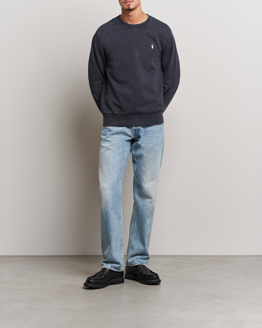 Herren | Pullover | Polo Ralph Lauren | Loopback Terry Sweatshirt Faded Black