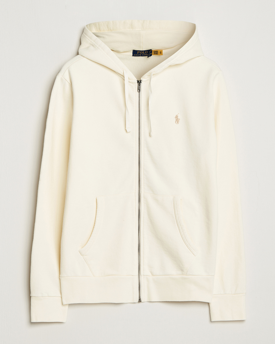 Herren | Pullover | Polo Ralph Lauren | Loopback Terry Full-Zip Hoodie Clubhouse Cream