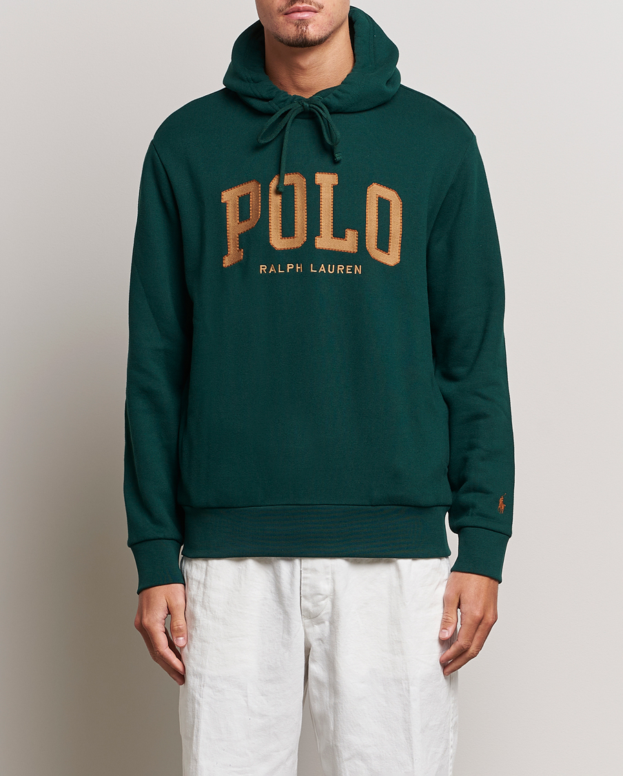 Herren | Pullover | Polo Ralph Lauren | RL Fleece Logo Hoodie Hunt Club Green