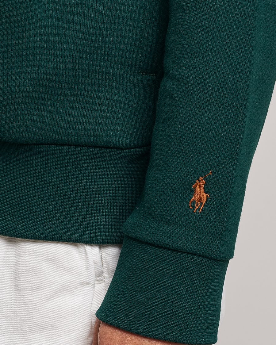 Herren | Pullover | Polo Ralph Lauren | RL Fleece Logo Hoodie Hunt Club Green