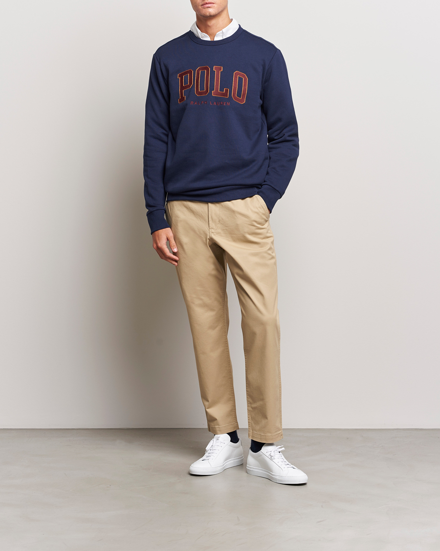 Herren | Pullover | Polo Ralph Lauren | RL Fleece Logo Sweatshirt Cruise Navy