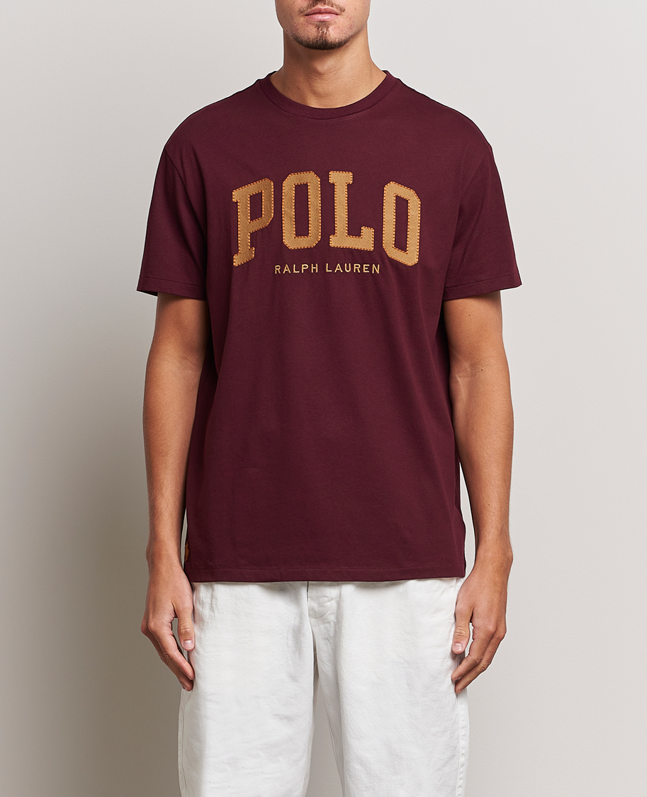 Herren |  | Polo Ralph Lauren | Logo Crew Neck T-Shirt Harvard Wine