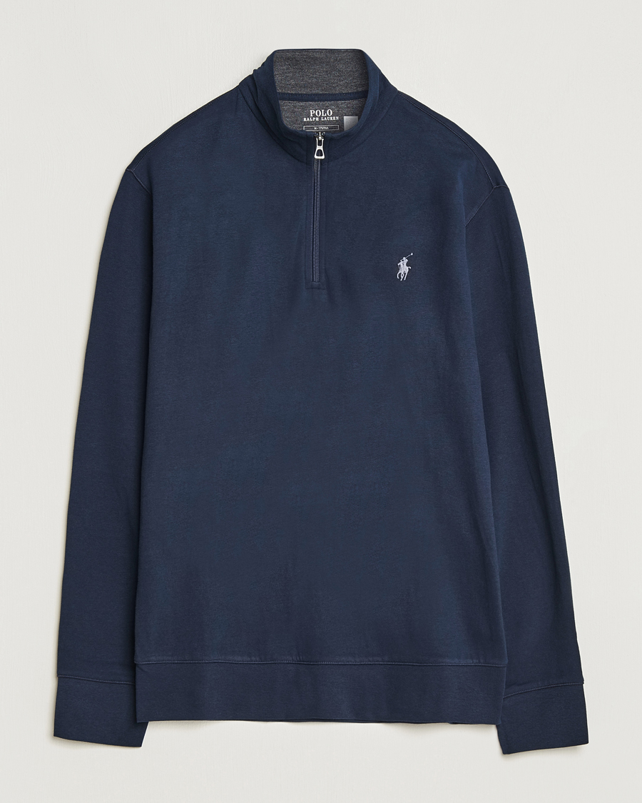 Herren | Pullover | Polo Ralph Lauren | Tech Double Knit Half Zip Aviator Navy